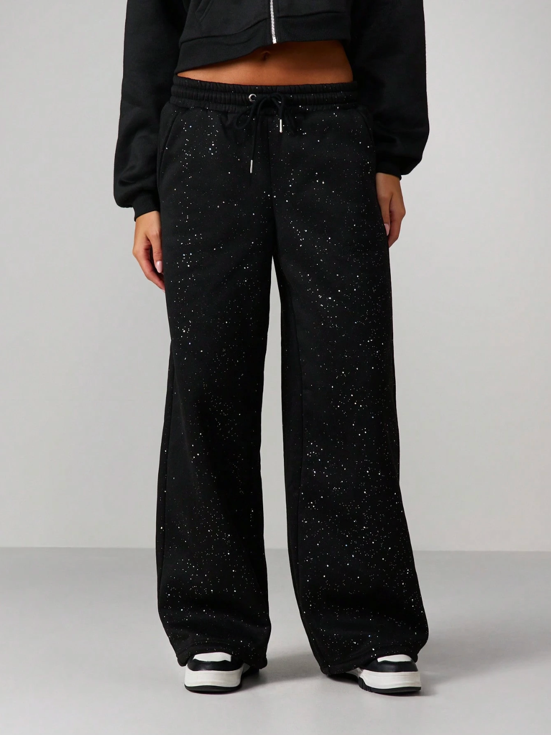 Sequined tracksuit