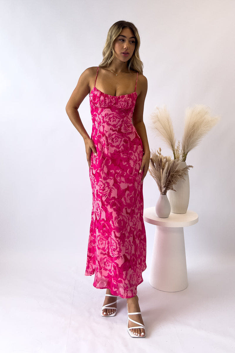 Eli - Robe midi fleurie 