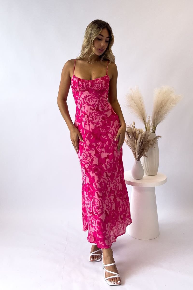 Eli - Robe midi fleurie 