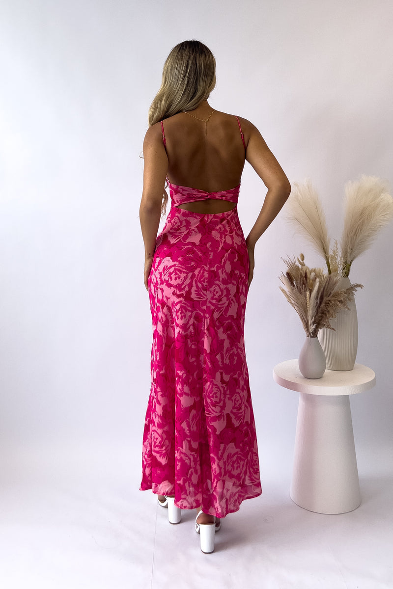 Eli - Robe midi fleurie 