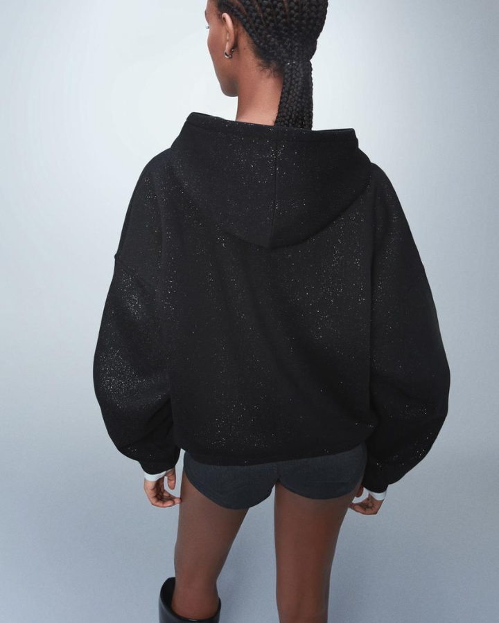Sequin hoodie