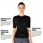 Sculpt 3D™ – T-shirt amincissant et de maintien | Correcteur de posture