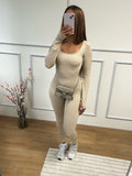 Asmaa Jumpsuit - Beige